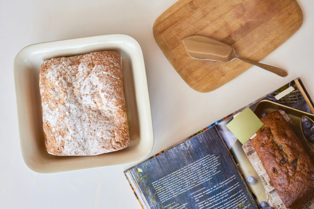 Bread On A Tray