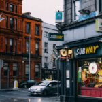 A Fast Food Restaurant in Corner Street