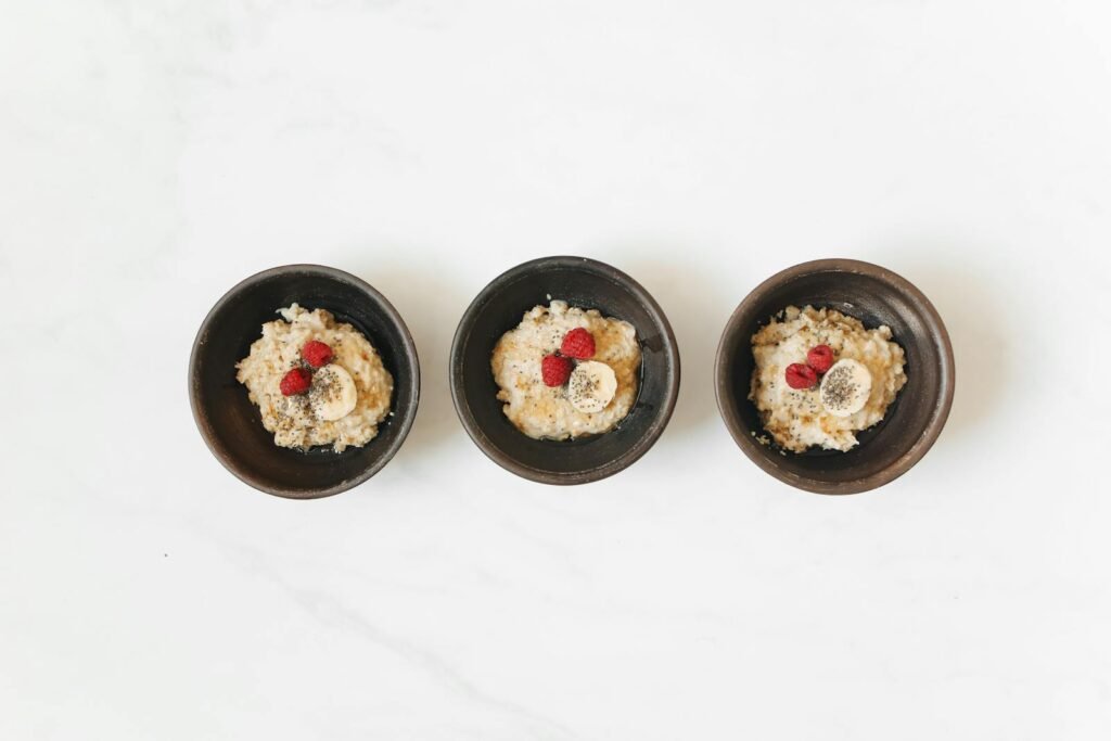 Oats in Bowls